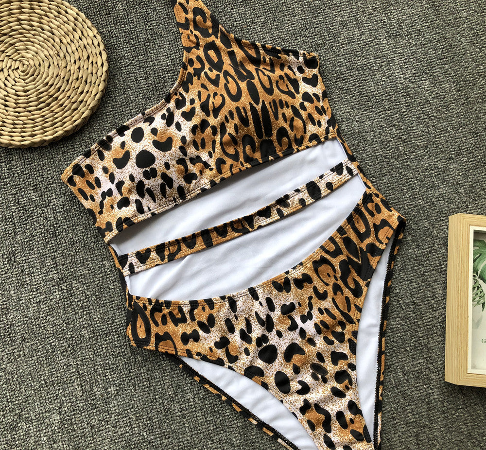 Monokini monospalla Leopard