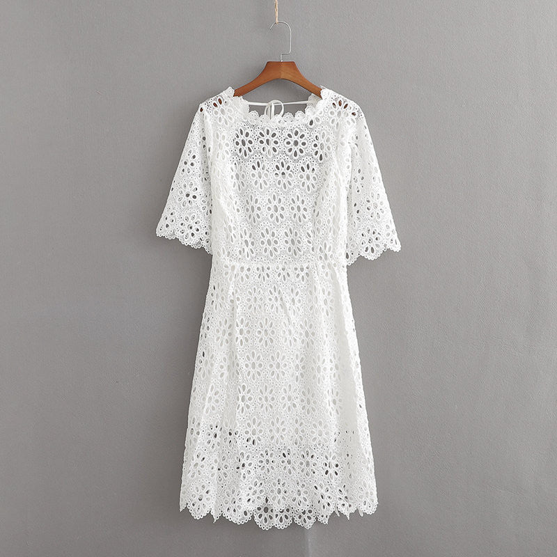 Coordinato vestito pizzo Laika