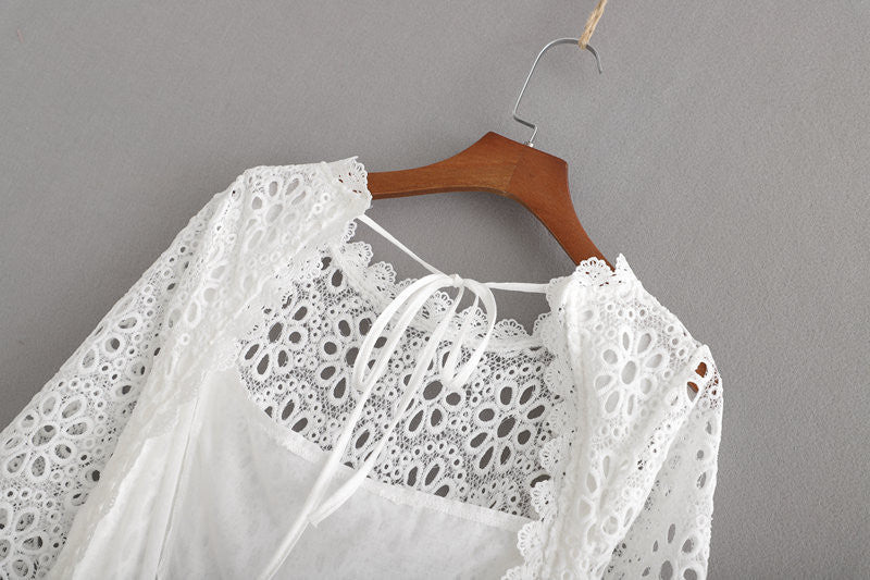 Coordinato vestito pizzo Laika