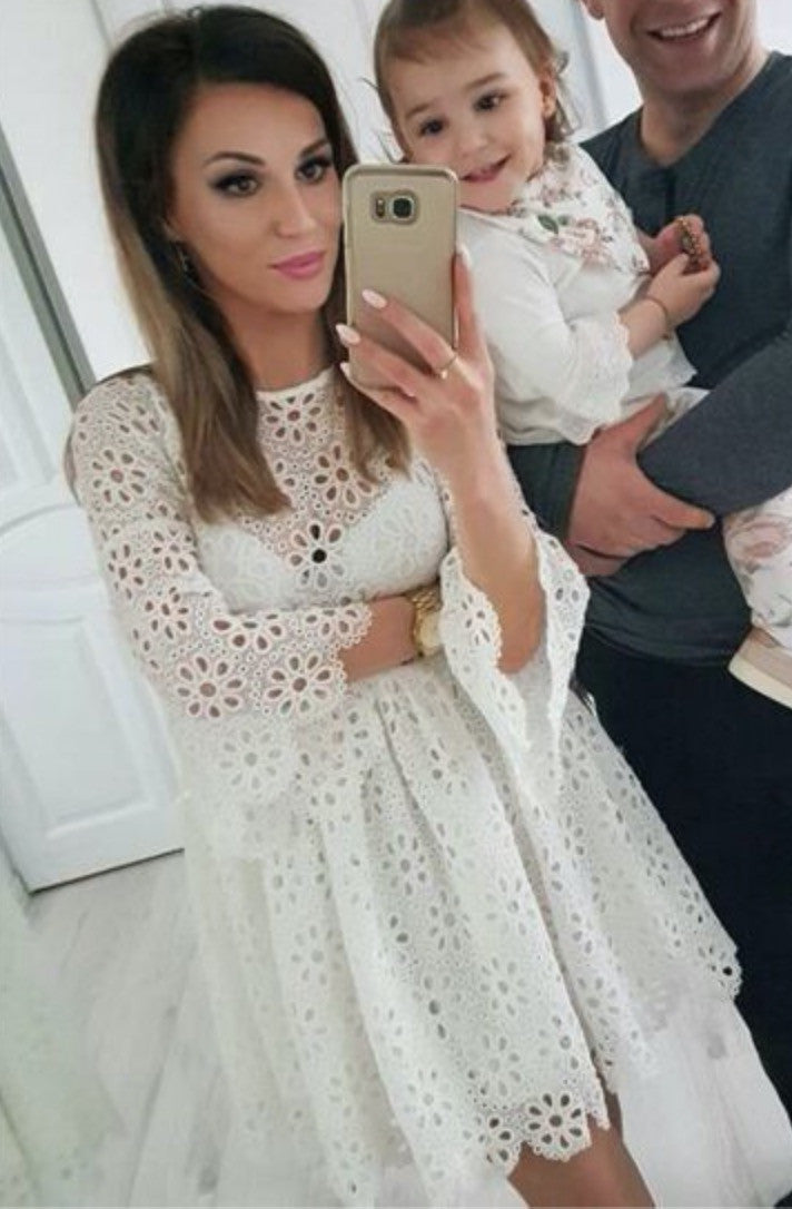 Coordinato vestito pizzo Laika