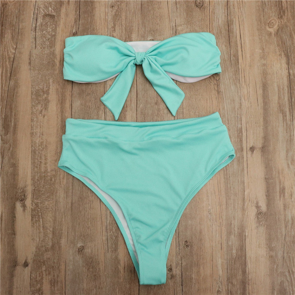 Bikini vita alta dolcevita