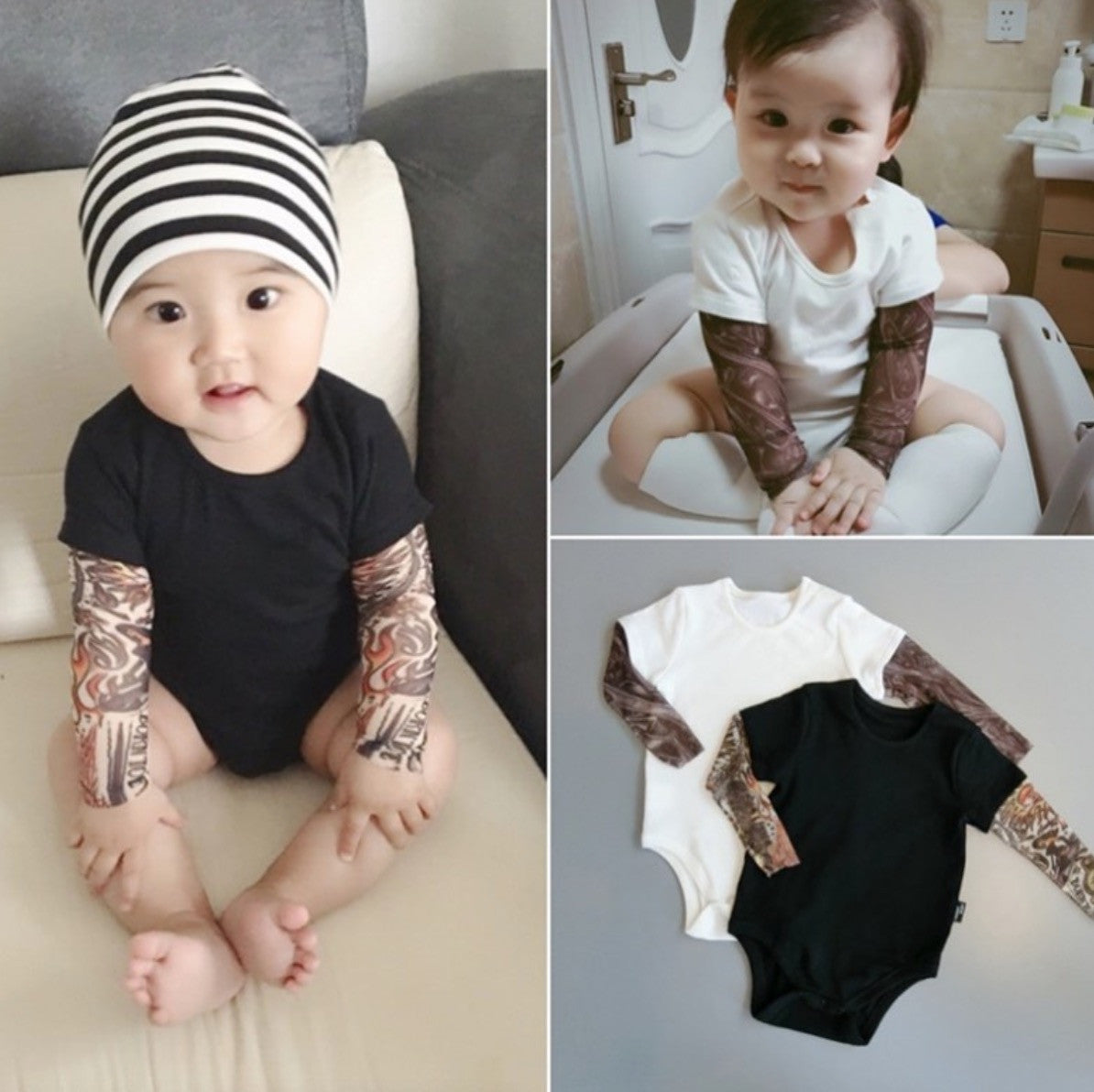 Body Tee baby tattooed