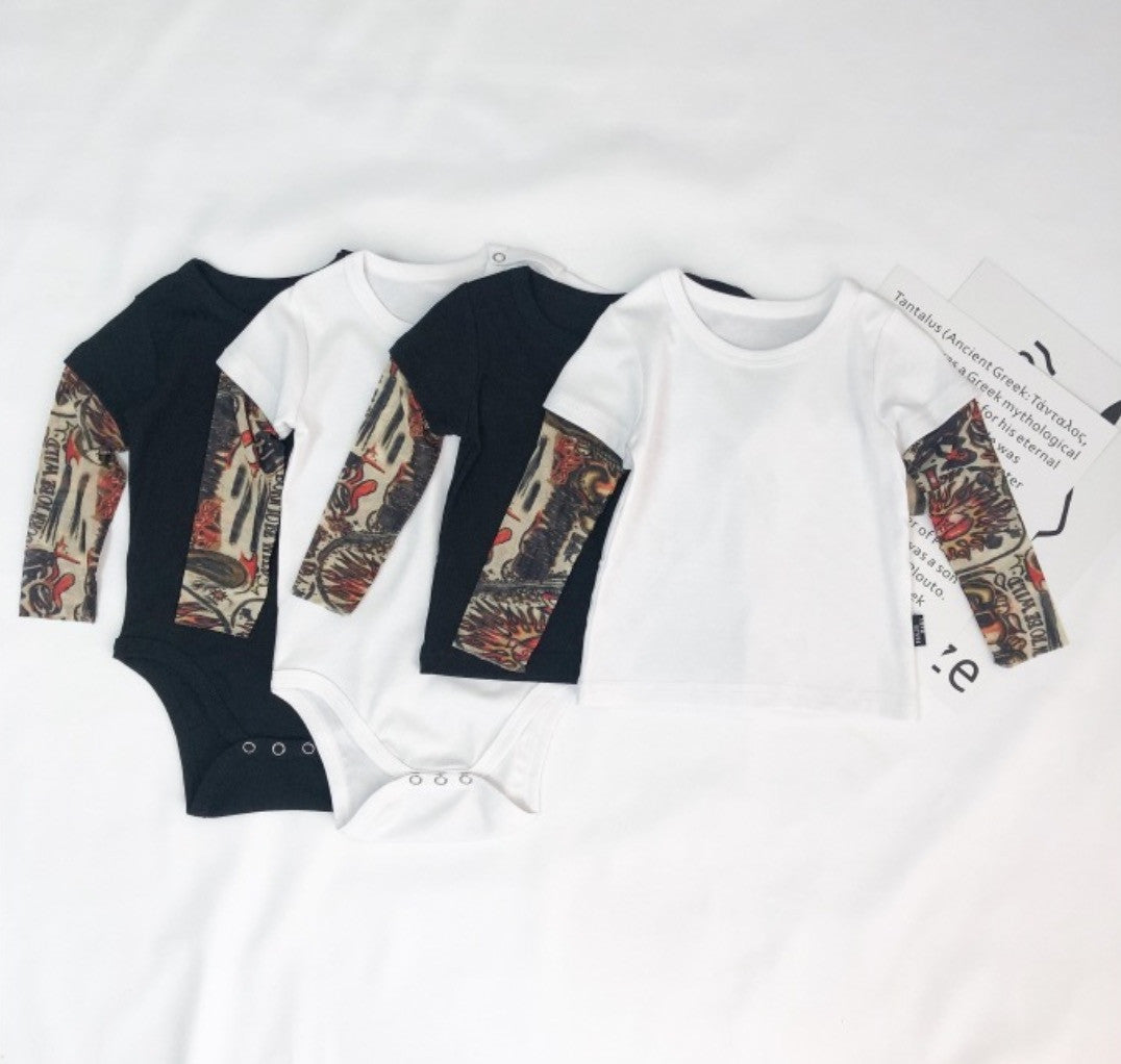 Body Tee baby tattooed