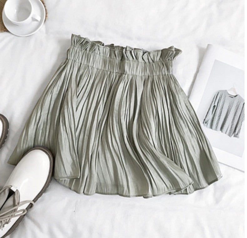 Gonna plissè Sonya raso