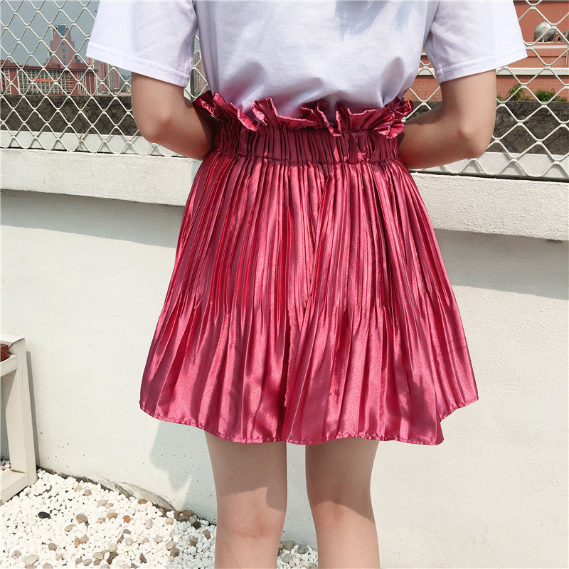 Gonna plissè Sonya raso