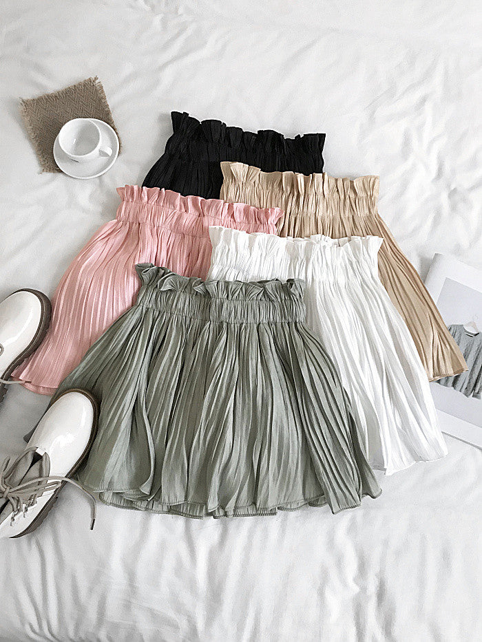 Gonna plissè Sonya raso