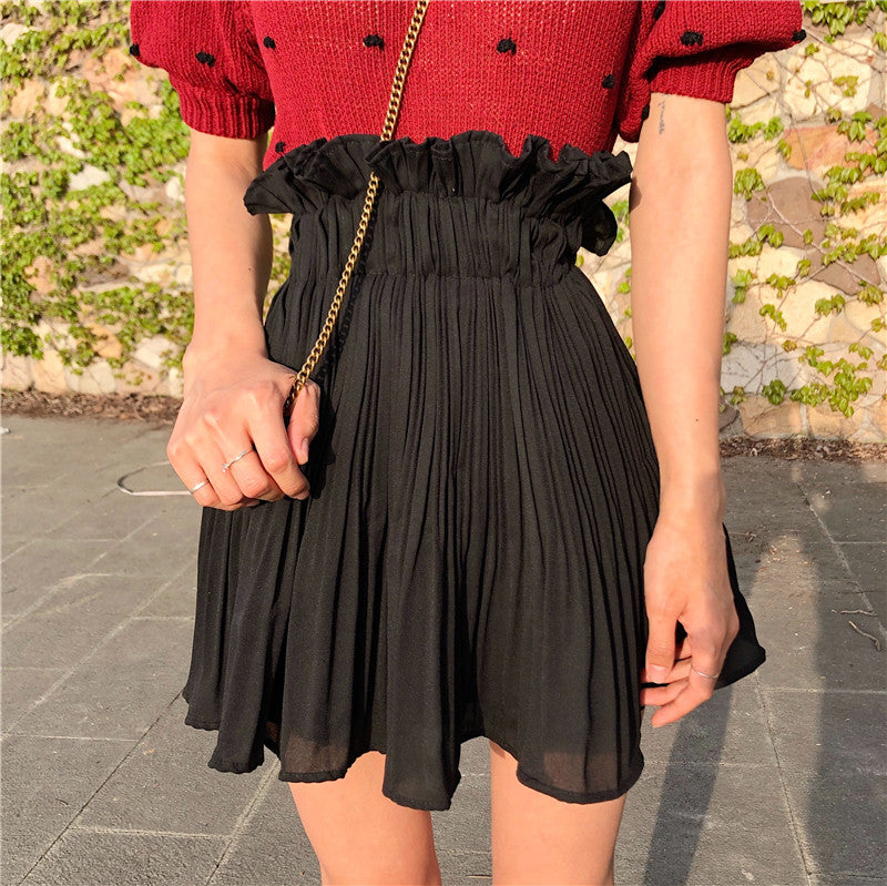 Gonna plissè Sonya raso