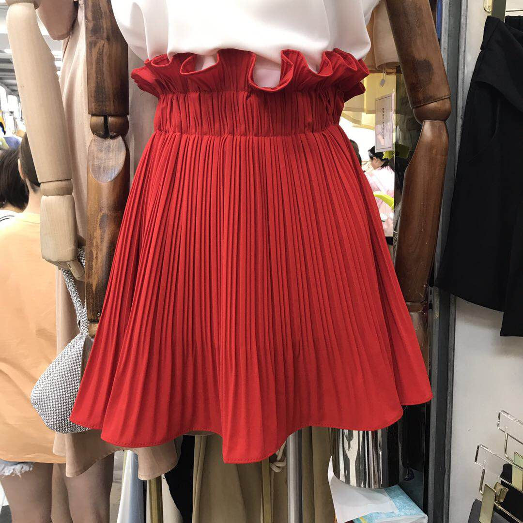 Gonna plissè Sonya raso