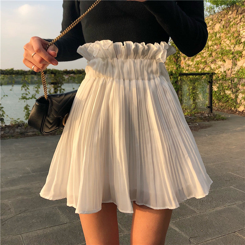 Gonna plissè Sonya raso