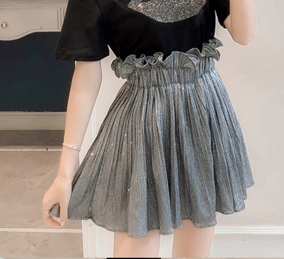 Gonna plissè Sonya raso