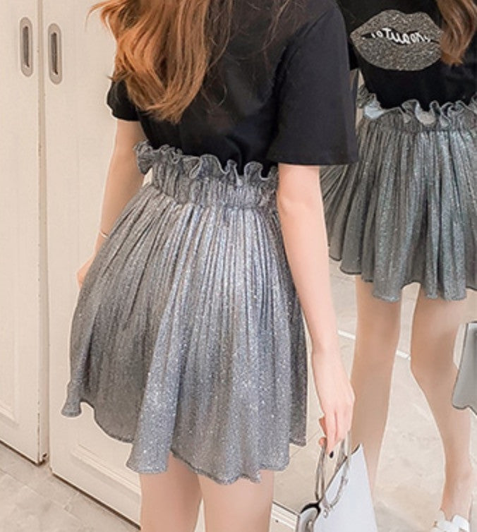 Gonna plissè Sonya raso