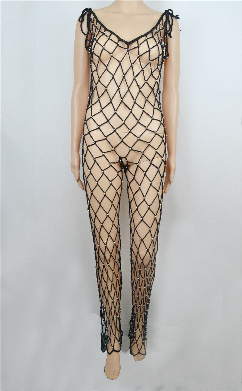 Nets dot jumpsuit