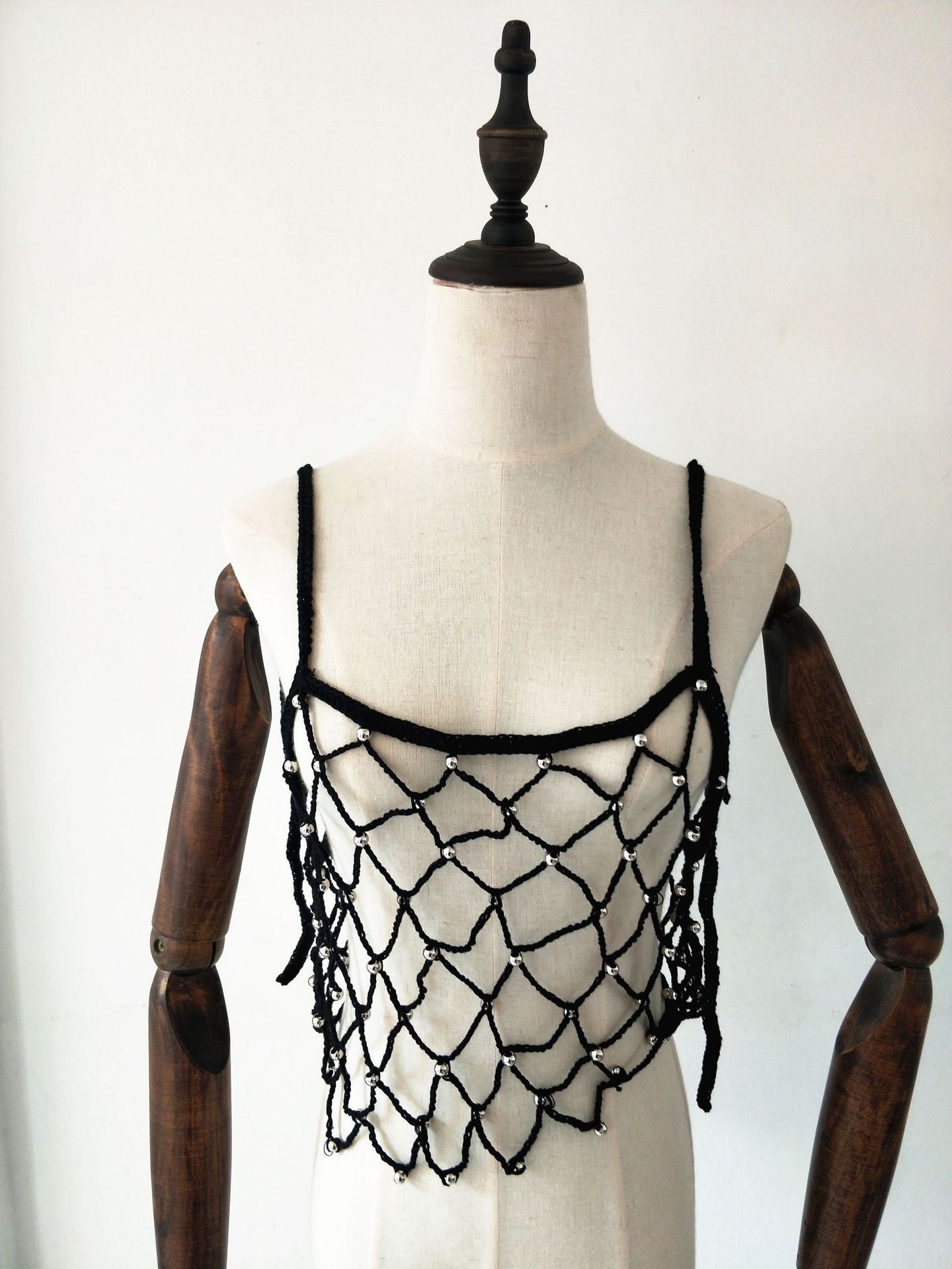 Nets dot top + pants