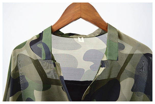 Camicia camouflage softly