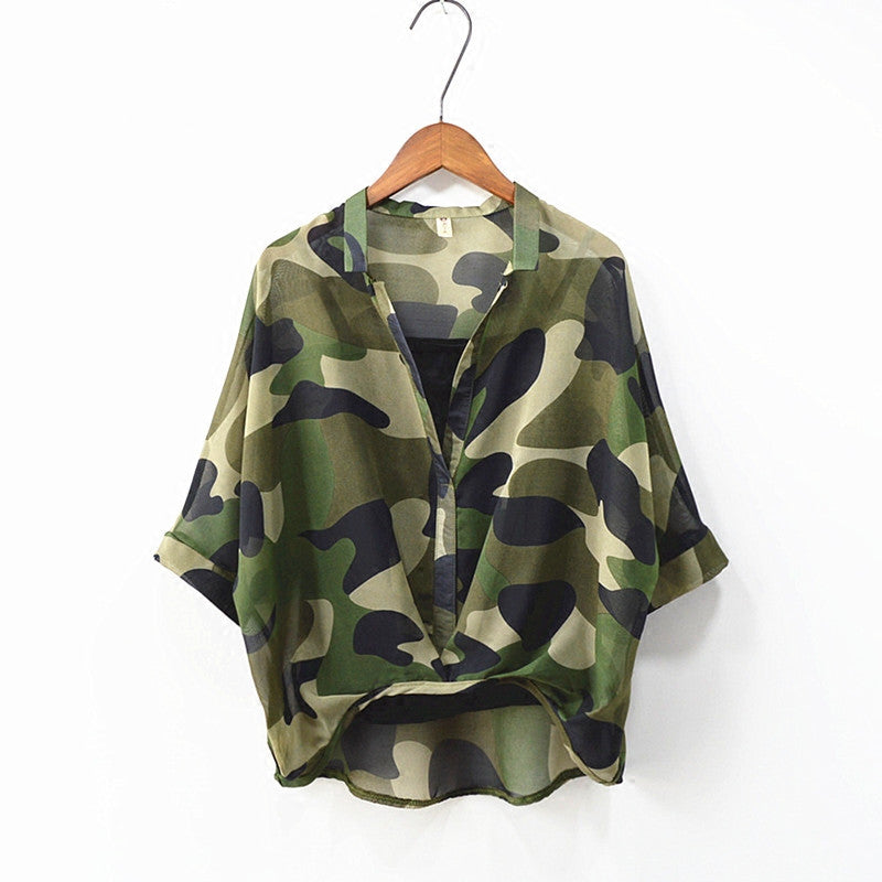 Camicia camouflage softly