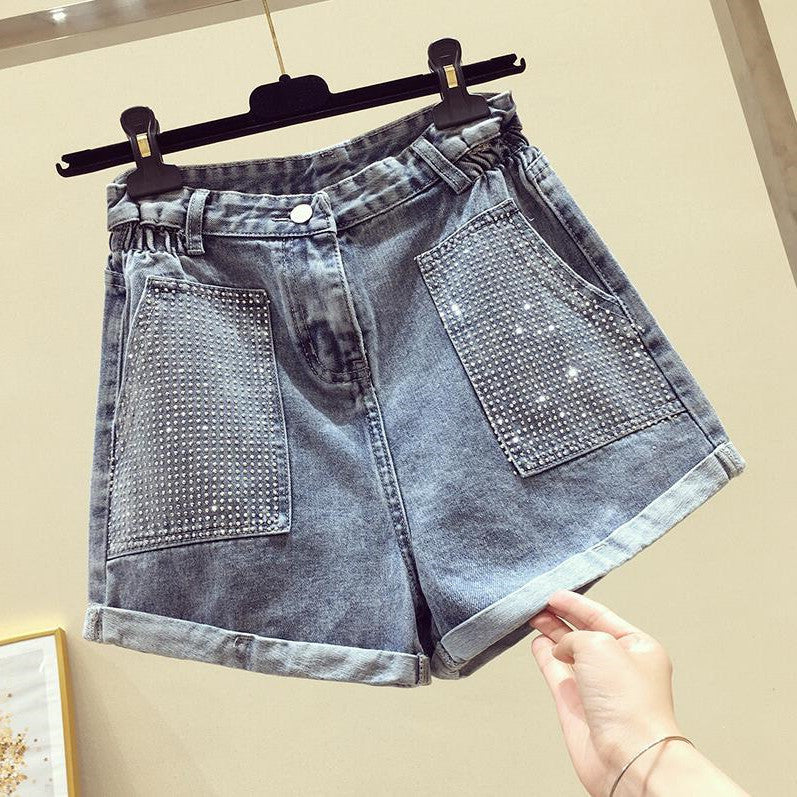 Shorts dneim tasche sparkly