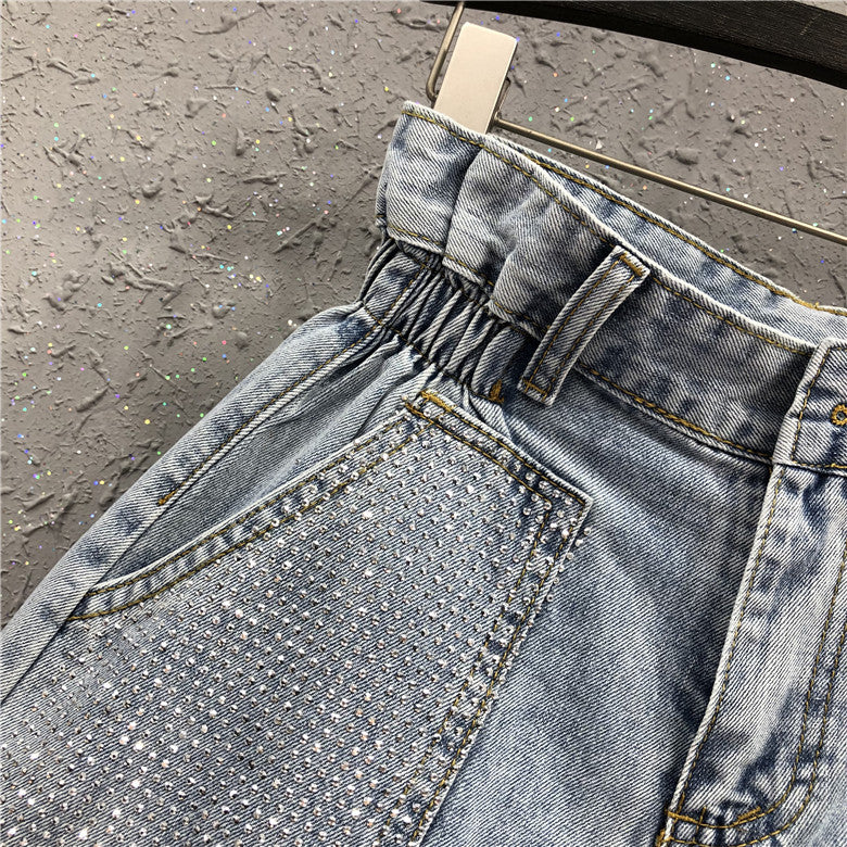 Shorts dneim tasche sparkly