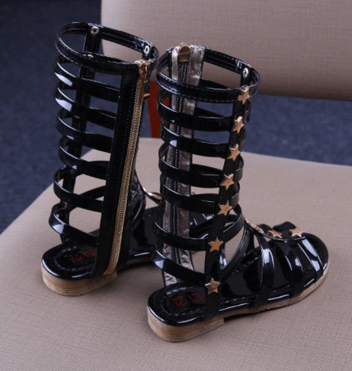 Sandali schiava bimba stelline