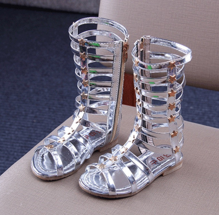 Sandali schiava bimba stelline