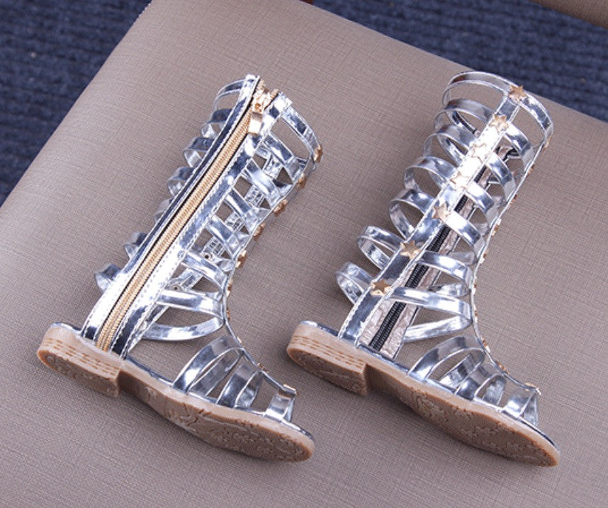 Sandali schiava bimba stelline