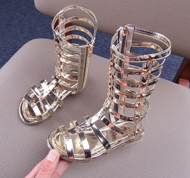 Sandali schiava bimba stelline