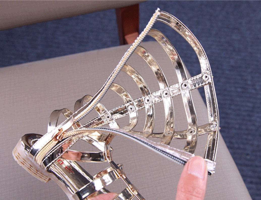 Sandali schiava bimba stelline