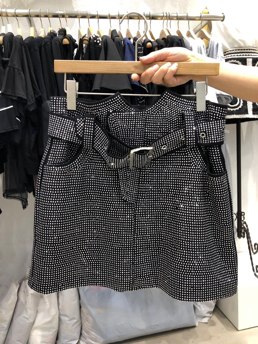 Minigonna borchiette Ilanya