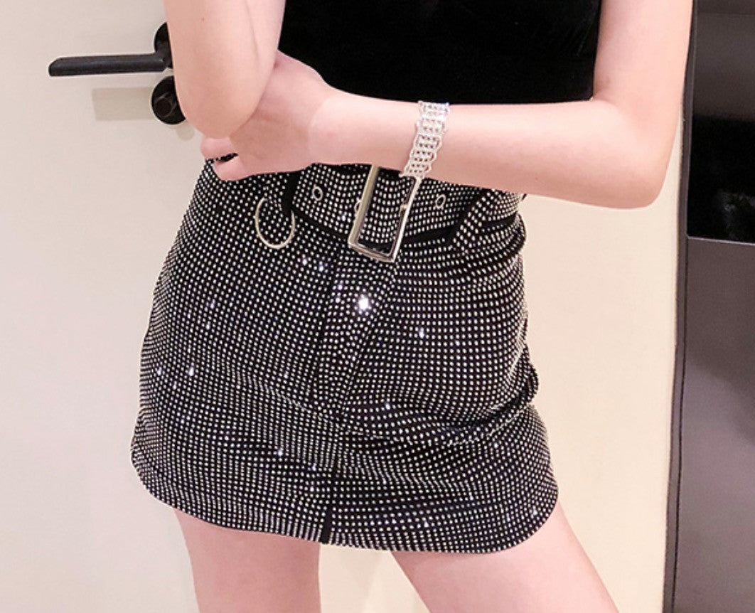 Minigonna borchiette Ilanya