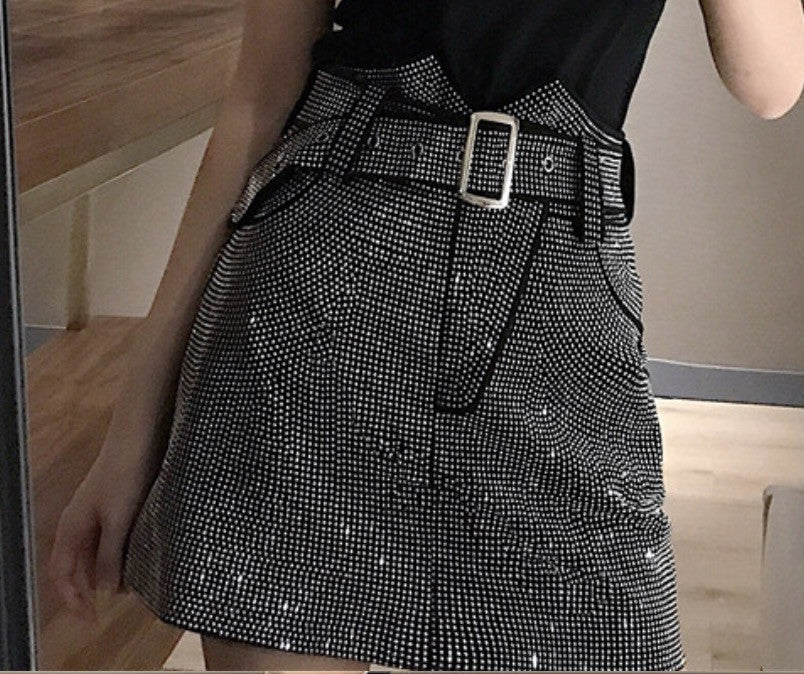 Minigonna borchiette Ilanya