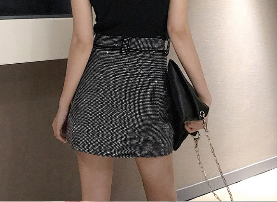 Minigonna borchiette Ilanya