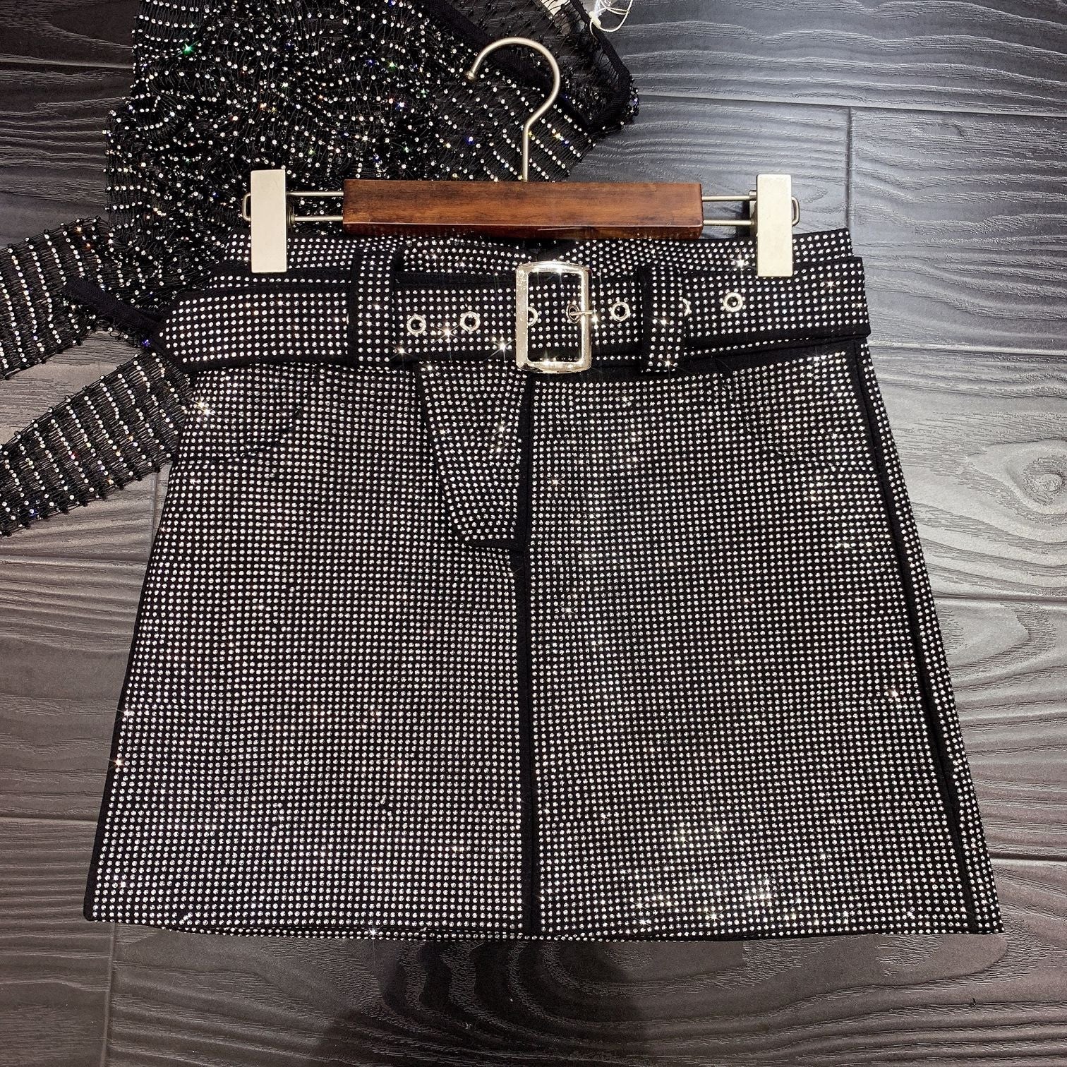 Minigonna borchiette Ilanya