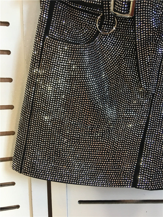 Minigonna borchiette Ilanya