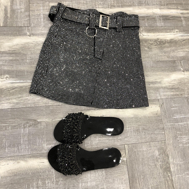 Minigonna borchiette Ilanya