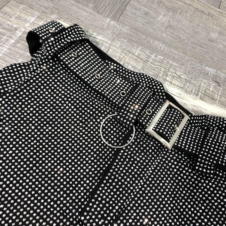 Minigonna borchiette Ilanya