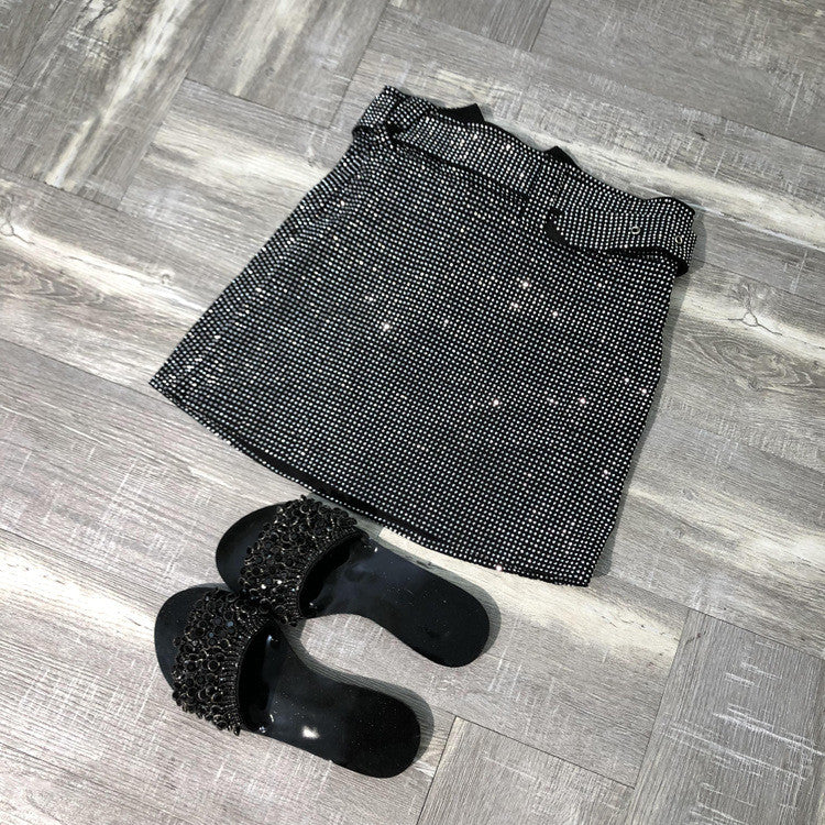 Minigonna borchiette Ilanya