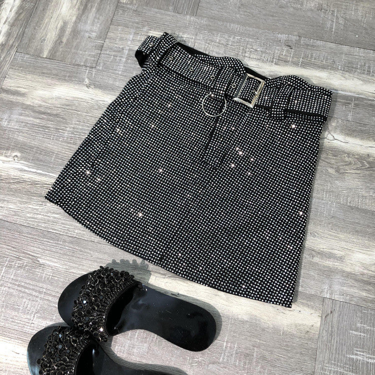 Minigonna borchiette Ilanya