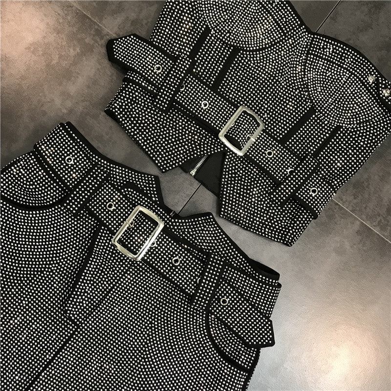 Minigonna borchiette Ilanya