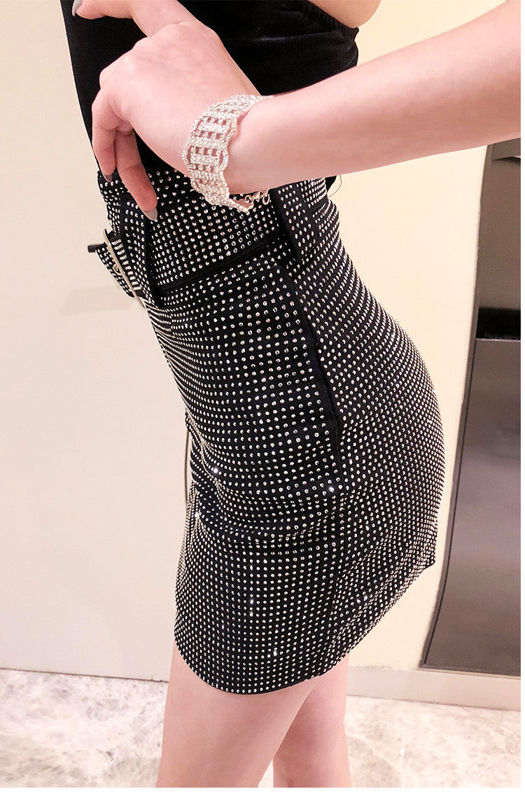 Minigonna borchiette Ilanya