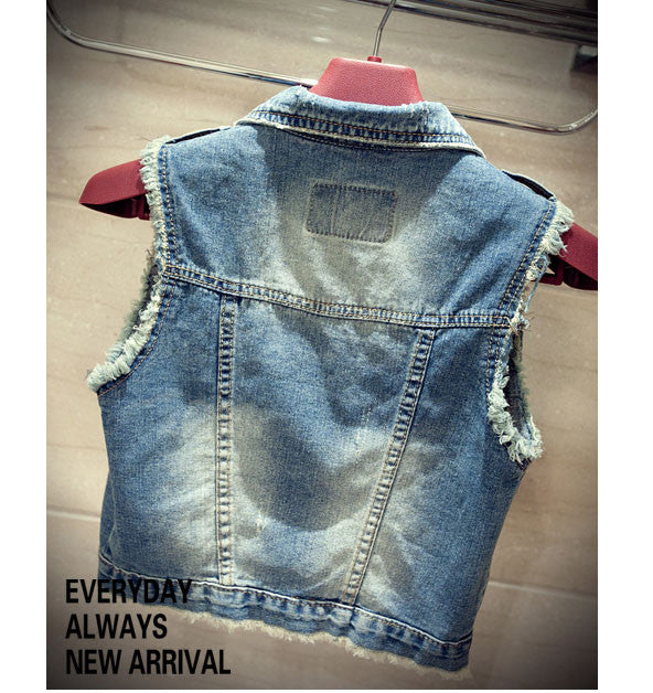 Smanicato in jeans Rina