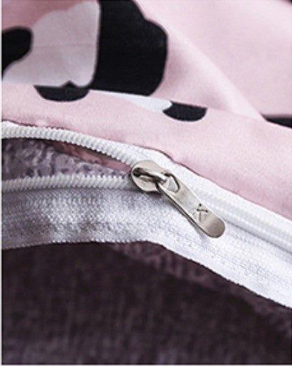 Set lenzuola leopard brown