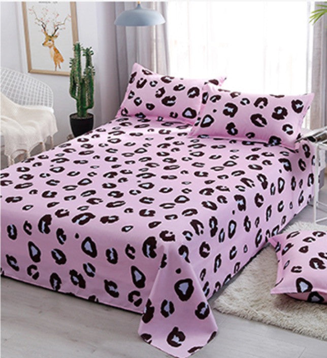 Set lenzuola leopard brown