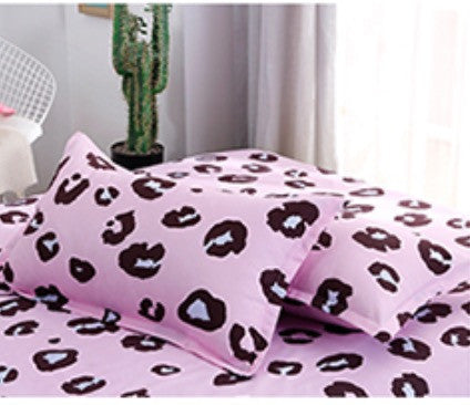 Set lenzuola leopard brown