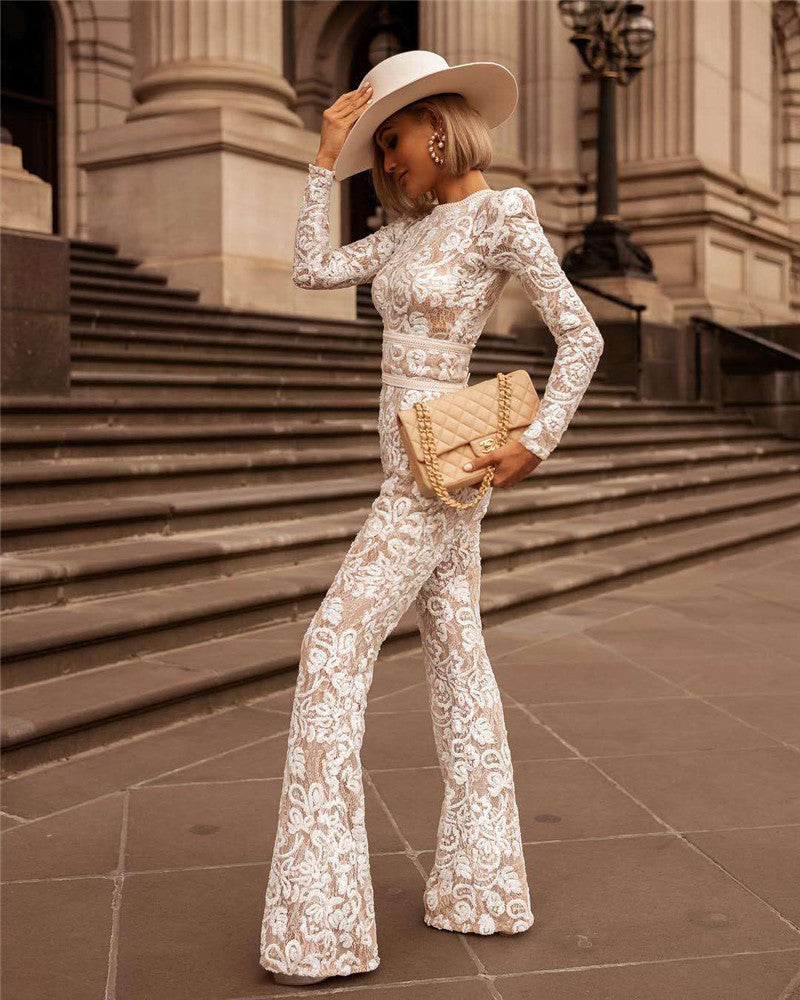 Lace chic jumpsuit