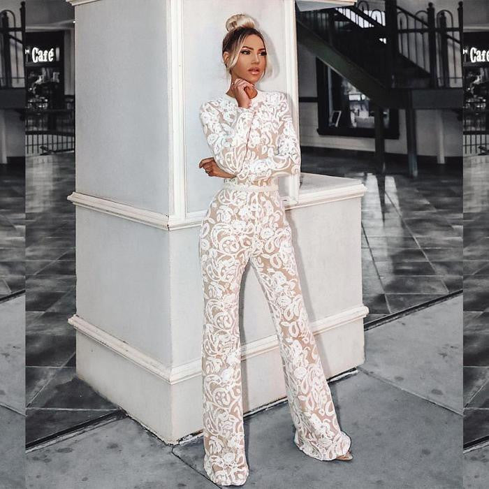 Lace chic jumpsuit