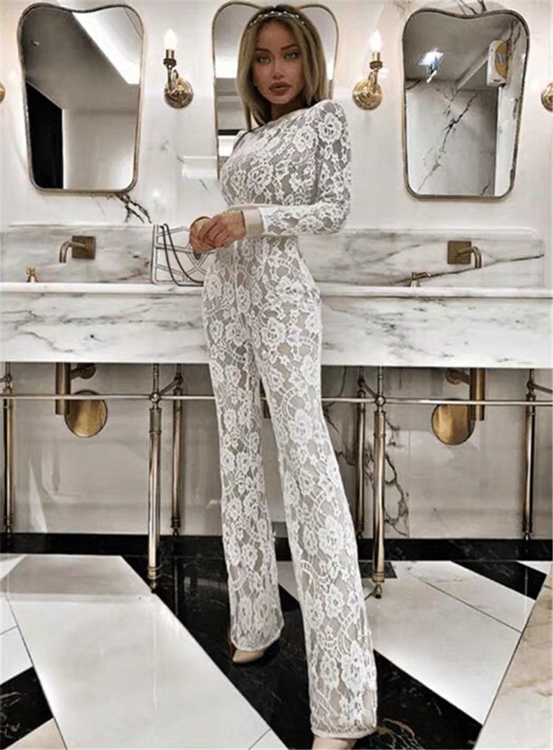 Lace chic jumpsuit