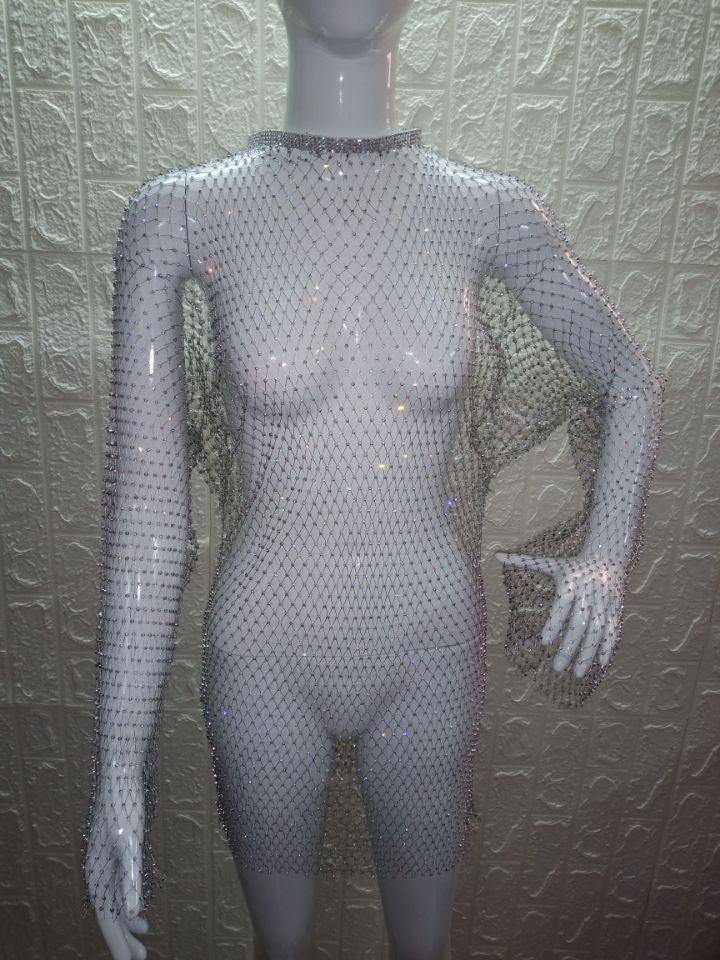 Maximaglia rete strass