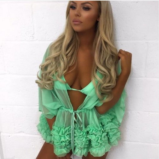 Copricostume ruffles