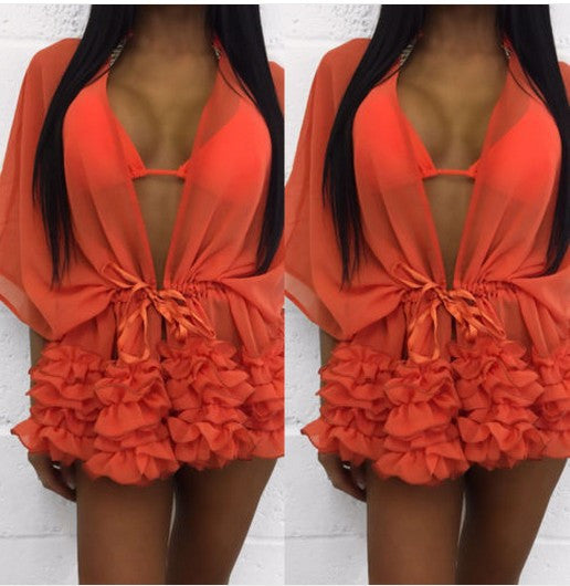 Copricostume ruffles