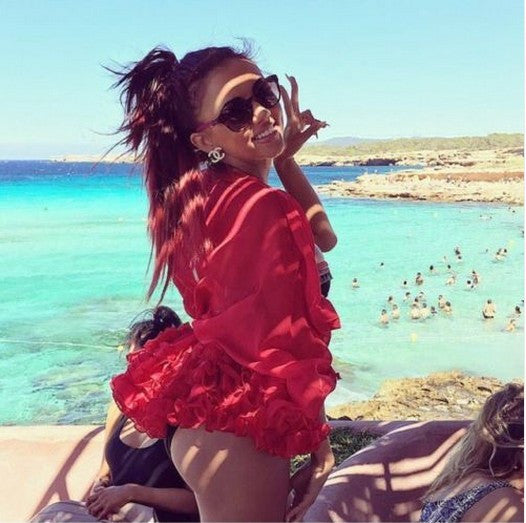 Copricostume ruffles