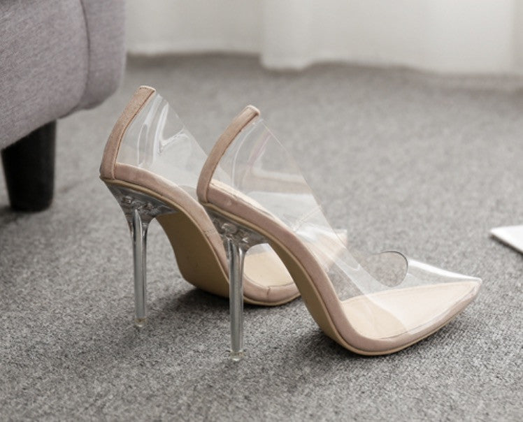 Decoltè Cenerentola trasparenti